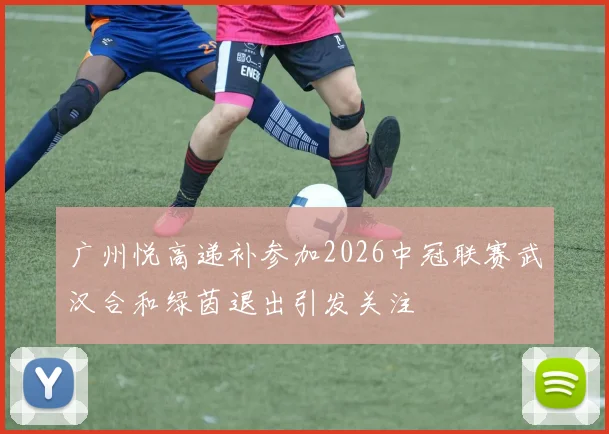 广州悦高递补参加2026中冠联赛武汉合和绿茵退出引发关注
